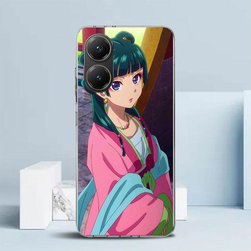 A-Apothecary D-Diaries Maomao Soft Cover for Xiaomi Poco F7 Ultra X7 X6 X5 Pro M7 Phone Case Redmi 15 15C 13 13C 12 12C 10 10C P