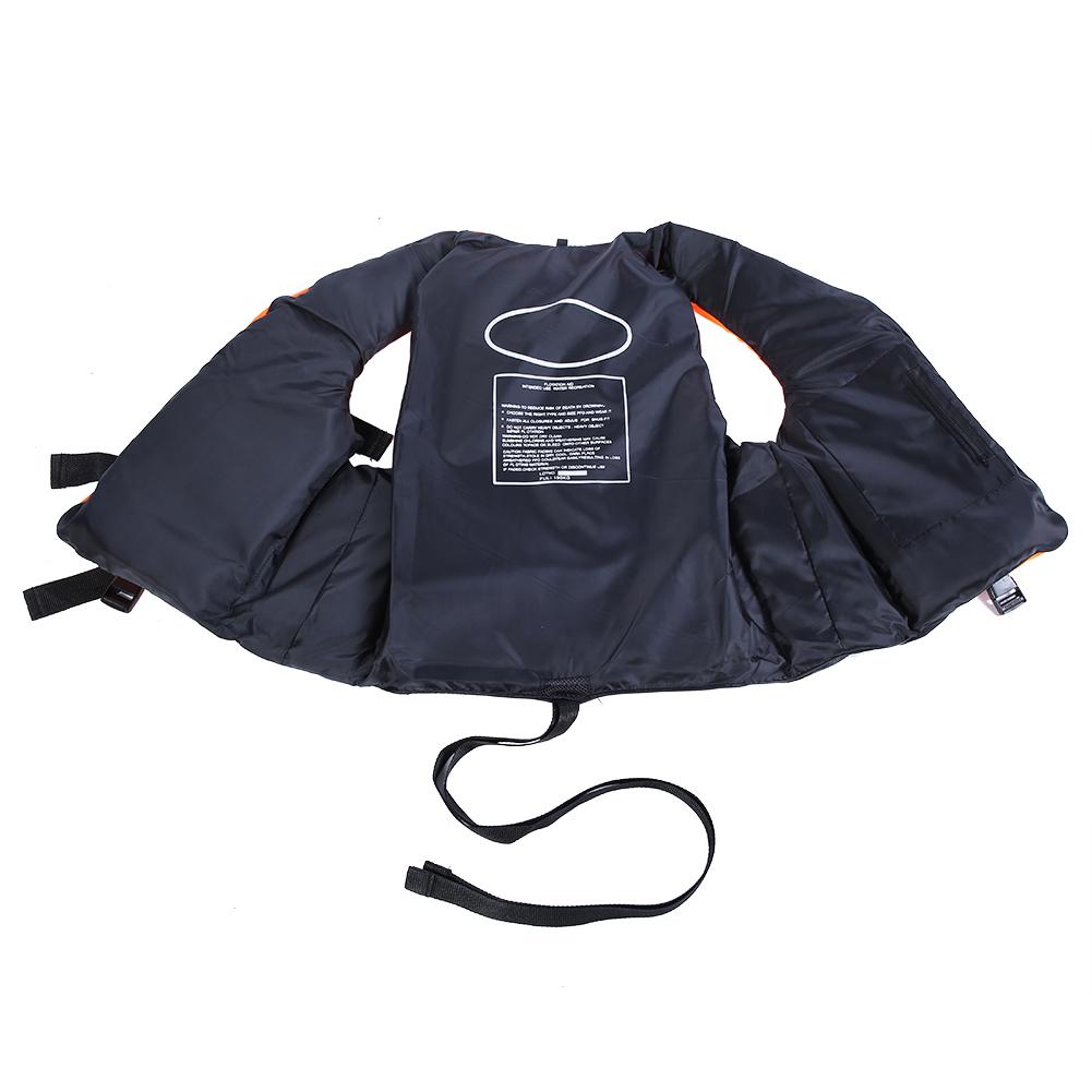 Gilet di salvataggio per bambini in poliestere   Gilet per nuoto, deriva, sci(Arancione M)