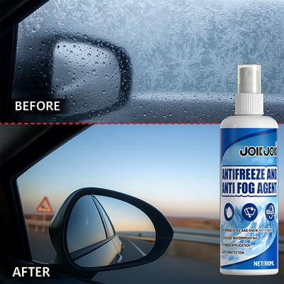 Revêtement Nano Ultra-Durable Anti-Buée et Protection contre le Gel pour Casques de Moto, Pare-brise et Rétroviseurs de Voiture, Conduite Sécurisée