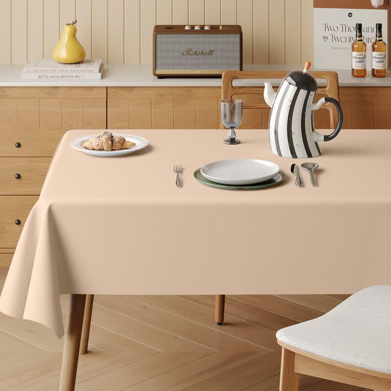 Luxury PVC Waterproof & Oil-Proof Tablecloth