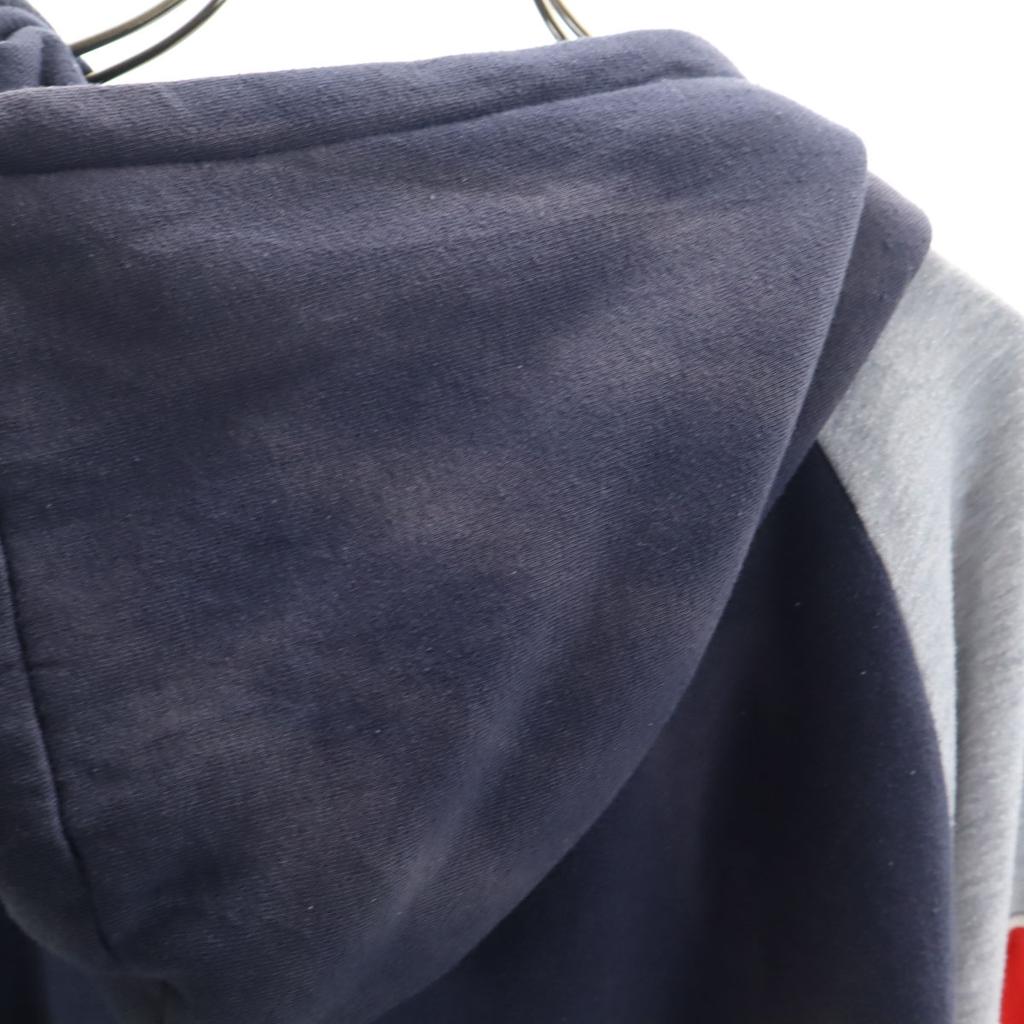 Adidas 80er Vintage Made in Taiwan Trefoil-Logo Langarm Zip-Hoodie S Herren Gebraucht