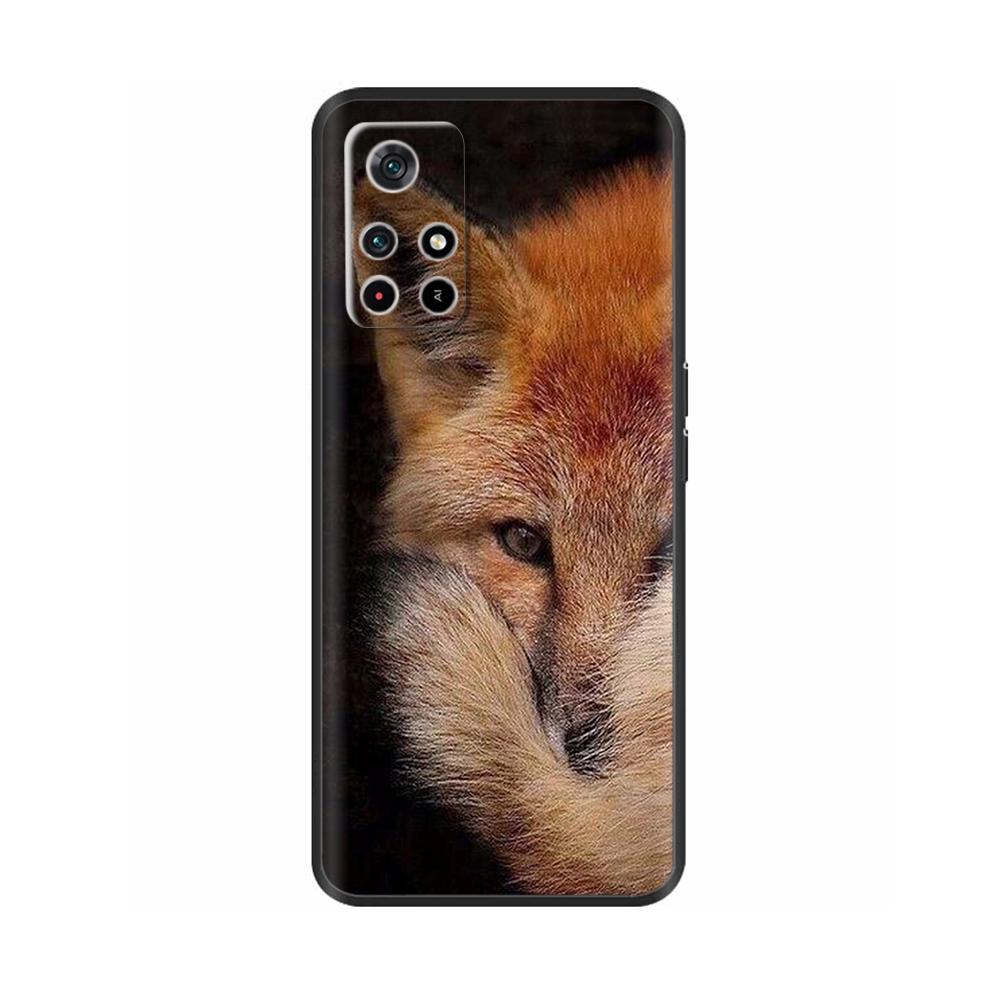 For Poco X4 Pro 5G Poco M4 Pro Case Cute Cartoon Soft Liquid Silicone Phone Housing Cover For Xiaomi Poco M4 Pro 4G Fundas Coque