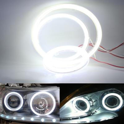 COB Halo Ring Birne Tagfahrlicht Scheinwerfer Lampe 12V Auto LED Angel Eyes Licht 60MM 70MM 80MM 90MM 100MM 110MM 120MM