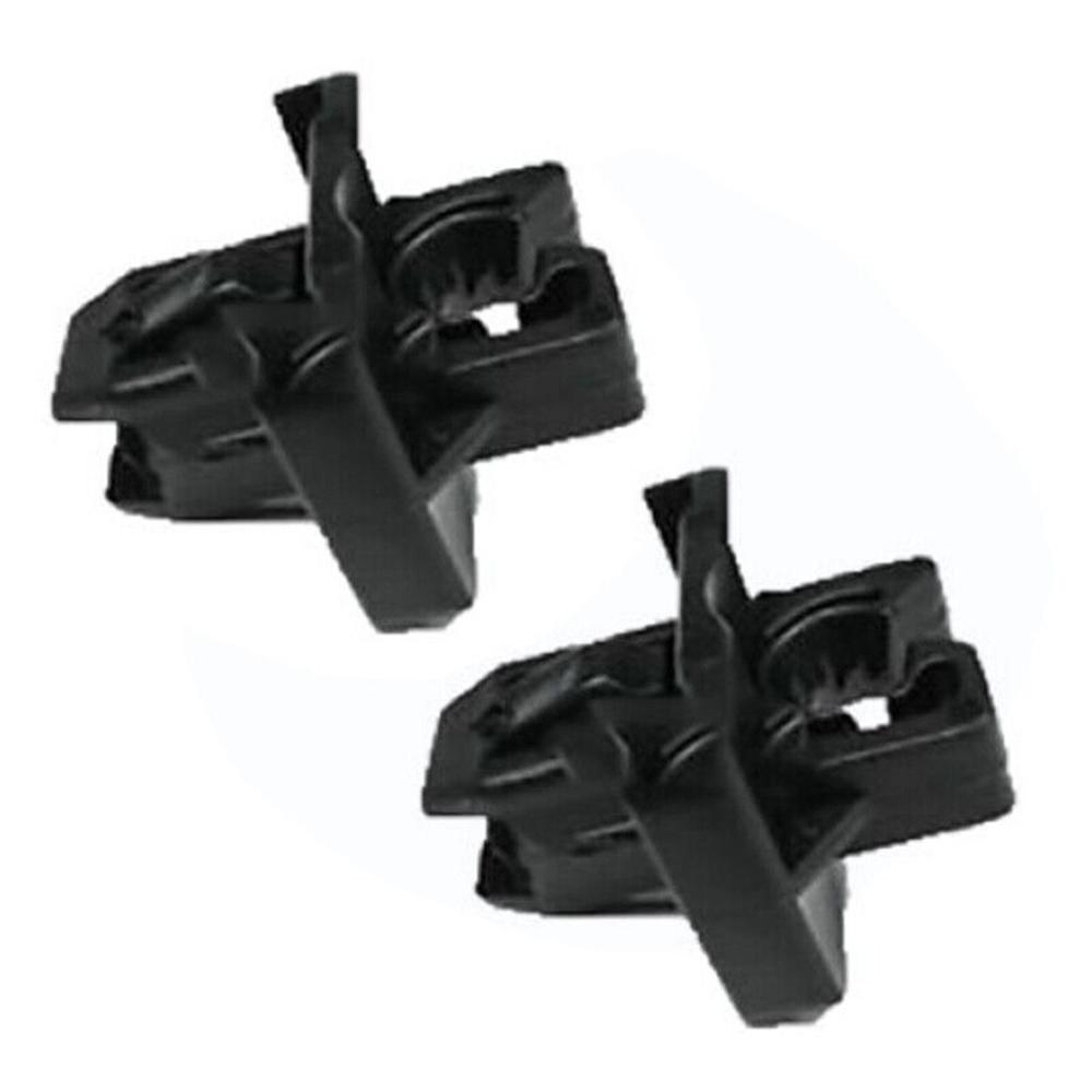 2Pcs Black Door Handle Rod Holder (4MM) For Honda 1990-2011 Acura 72136SM4003