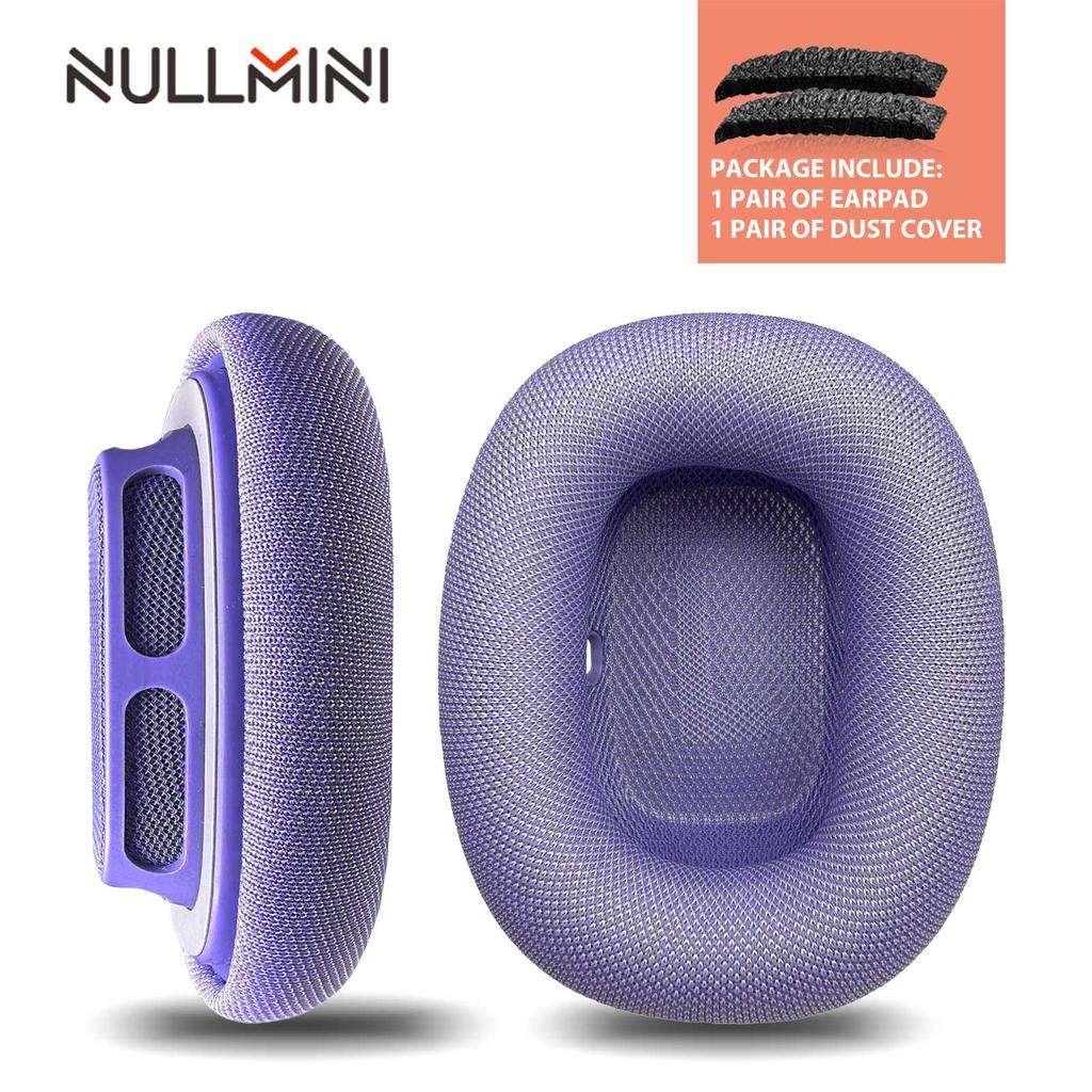 NullMini For Apple Airpods Max 2 II Replacement Mesh Earpads Headphones Ear Cushion Memory Foam Sleeve Earphone Earmuff