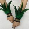 Ethnic Wrist Cuffs Vintage Women Men Cosplay Costume Accessory Feather Wristband Feather Wristband Vintage Bracelet