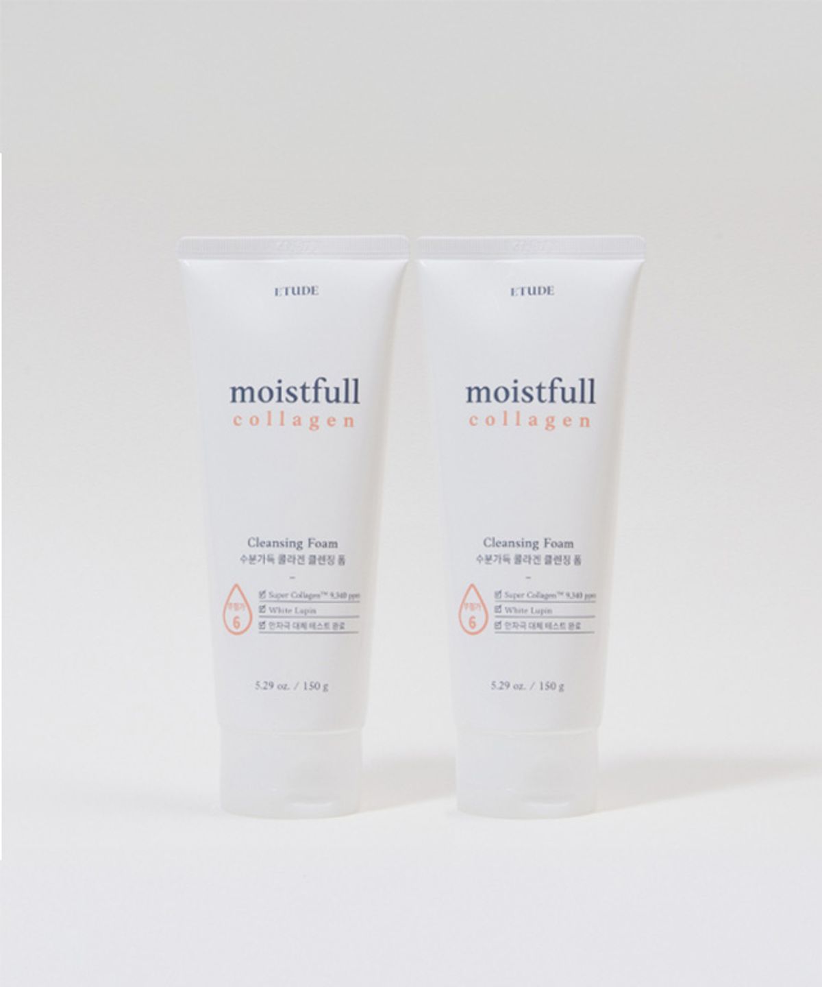 Moisture-Rich Collagen Cleansing Foam 150ml AD 2pcs