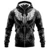 Herren Wikinger Krieger Wikinger Hoodies Mode Cool Täglich Langarm Mit Kapuze Streetwear