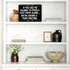 Funny Office Signs, If You See Me Talking To Myself We'Re Having A Team Meeting 12" X 8" Metal Hanging Sign, Suitable For Business, Office Decoration