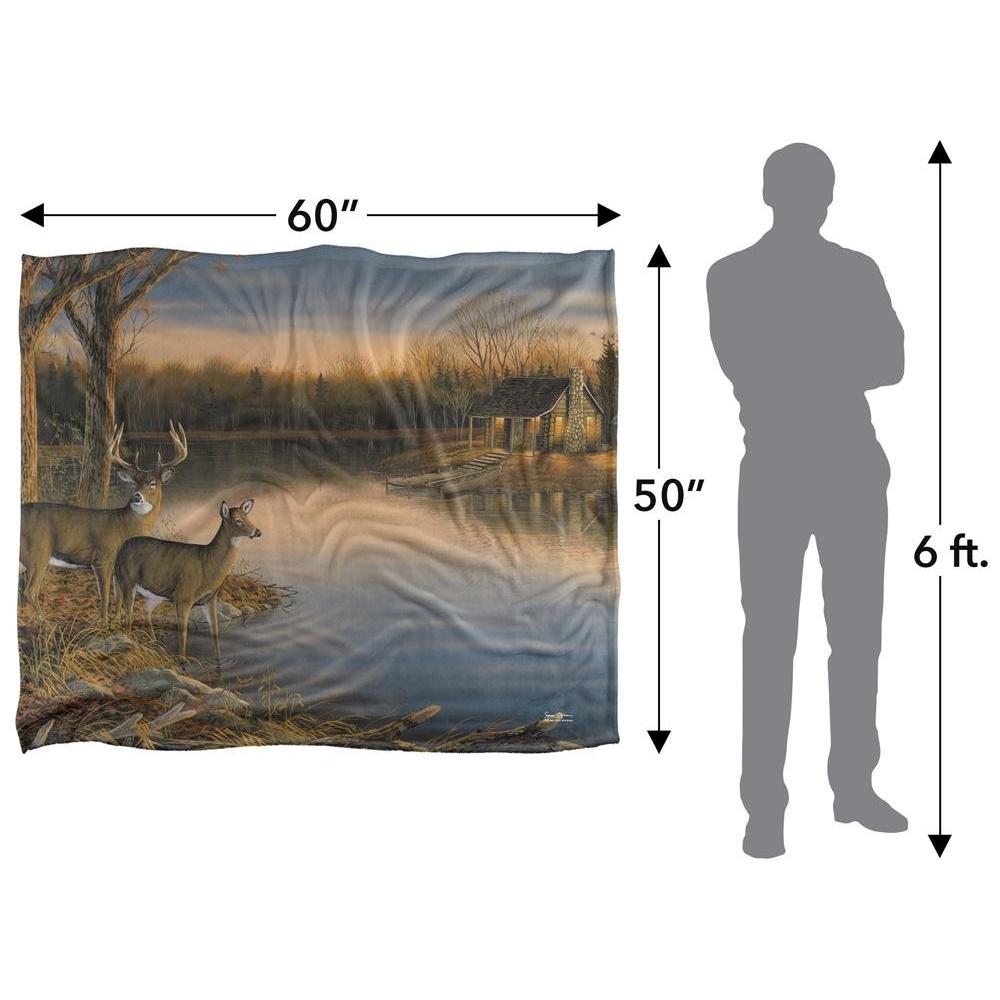 Wild Wings Tranquil Evening 2 Silky Supersoft Blanket