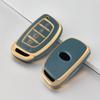 4 Button Key Case For Hyundai Ix35 Ix45 I10 I30 I40 Tucson Santa Fe Rena Sonata Elantra Creta Fashion Tpu Car Key Cover Keychain