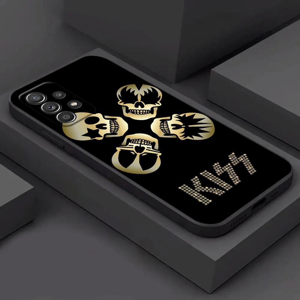 Kiss Classics Rock Band Phone Case For Samsung Galaxy A15 A25 A24 A23 A22 A21S A20s A13 A10 A05S A04 A03 A02 A14 Soft Back Cover