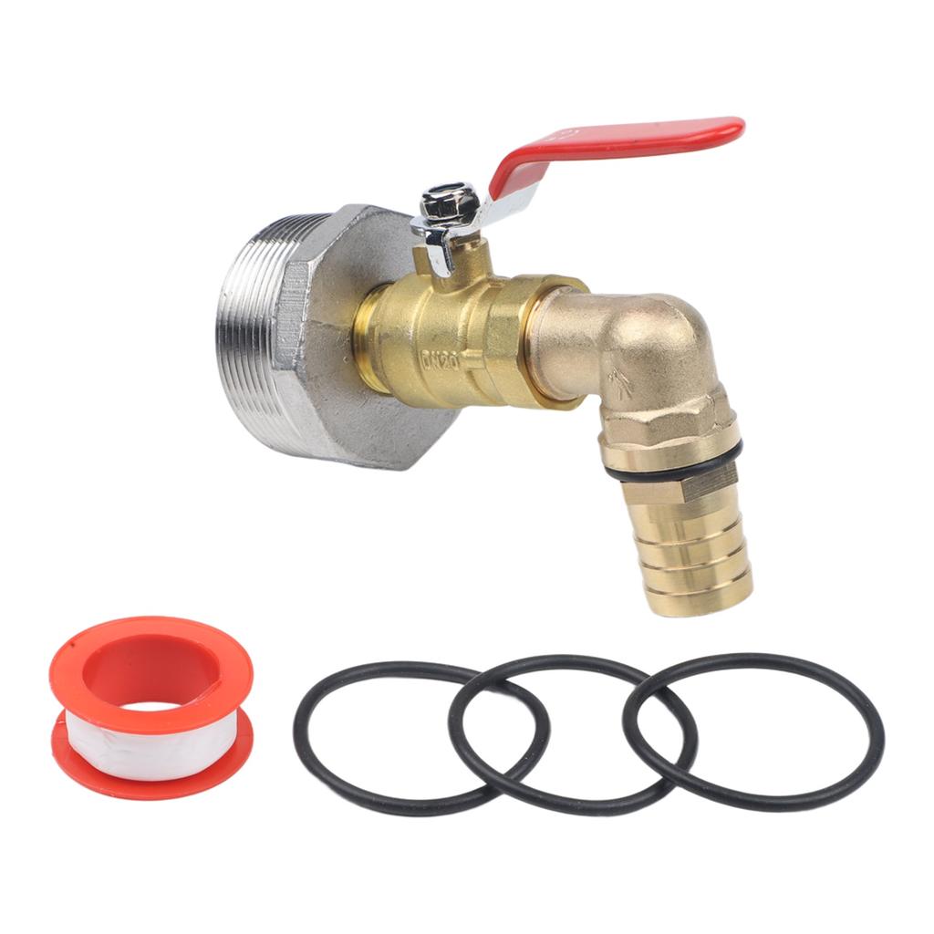 Design a prova di perdite Rubinetto di ricambio per presa per trasferimento di liquidi Design innovativo Montaggio rapido Facile installazione Kit valvola