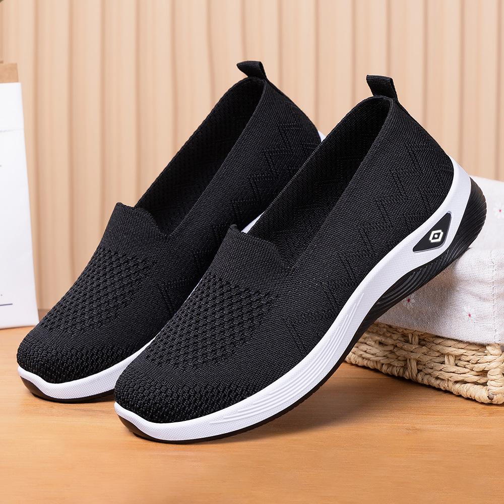 Damskie buty do chodzenia Skarpetki Trampki Wsuwane Oddychające Dzianinowe Siateczkowe Trenerki Wygodne Casualowe Sportowe Mokasyny Buty Do Biegania Buty Do Joggingu dla Kobiet
