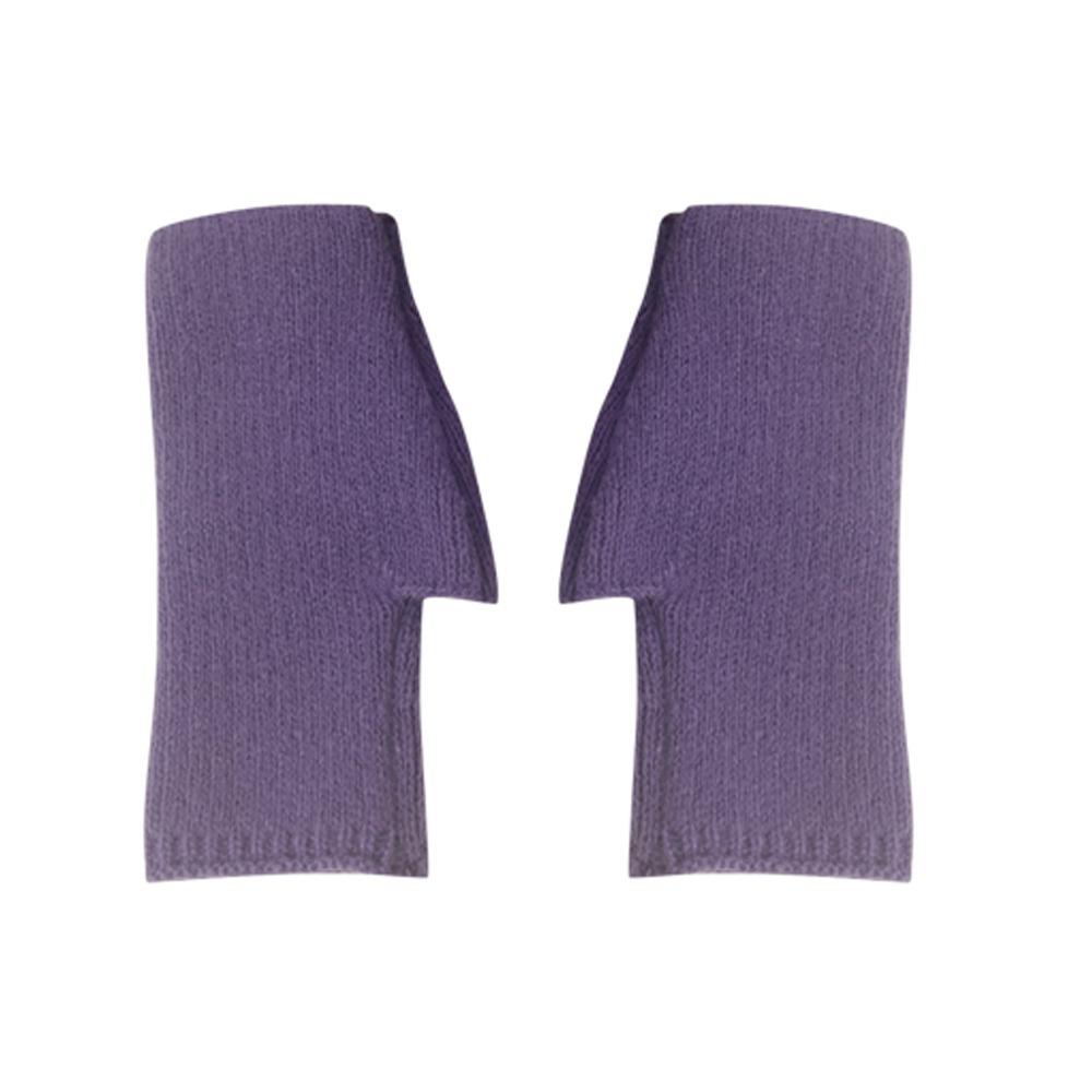 Exposed Finger Half Mittens Wool Blend Knitted Gloves Protable Fingerless Gloves Autumn Winter