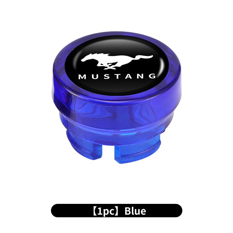 For Ford 1/2PCS Car Logo Cigarette Lighter Dust Plug Button Socket Protective Cover Escort KA Flex Everest KA Expedition Falcon APQ1