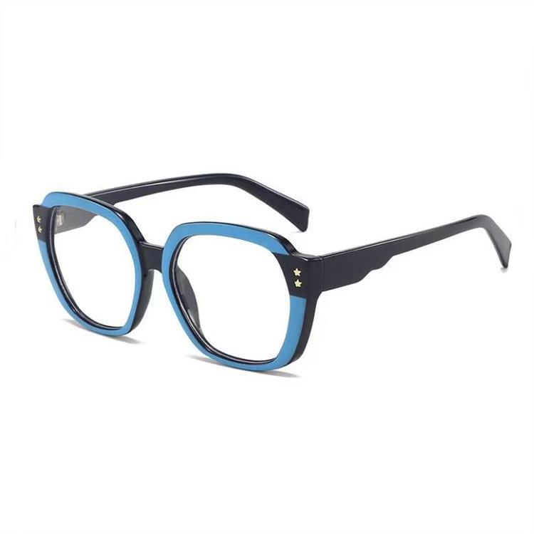 Fashion new trend color matching individuality men and women fashionable outdoor sunscreen wear simple and versatile street shot sunglasses