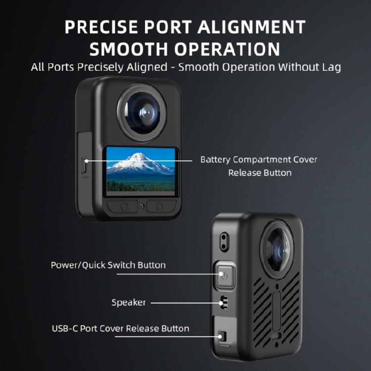 Nonslip Silicones Protective Skin For Action Cameras Shockproof Body Cover Dust Resistant Materials Customize Fit Design Secure Grip