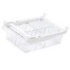 Fridge Drawer Box Transparent Multi Grids Pull Out Refrigerator Organizer for Fruit Vegetable Egg