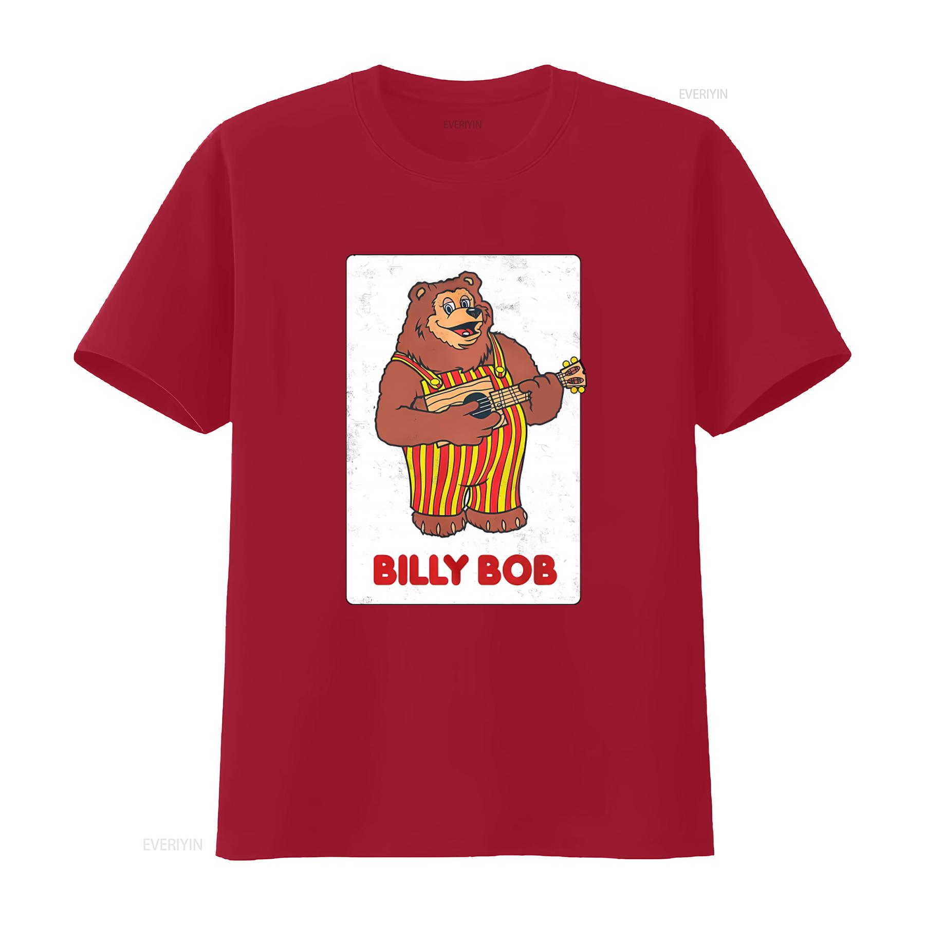 Youth Rock afire Explosion Billy Bob Guitar Bear Print T Shirt Showbiz Pizza Place Design vintage Washed Breathable Comfortable S
