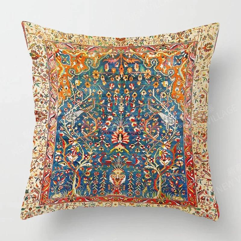 Fall home decor autumn living room throw pillow cover sofa boho Cushion cover 45x45cm 45*45 50*50 60x60cm 40x40cm Persia Morocco