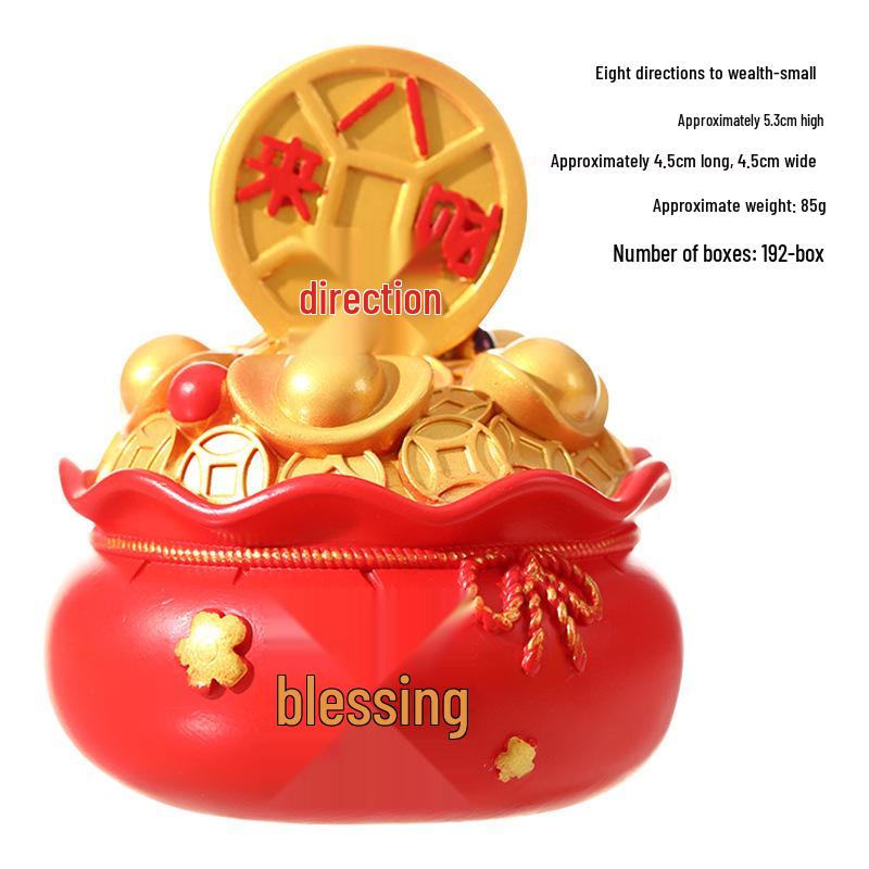2026 Zodiac Horse Figurine: Get Rich New Year Ornament for Home or Office Display