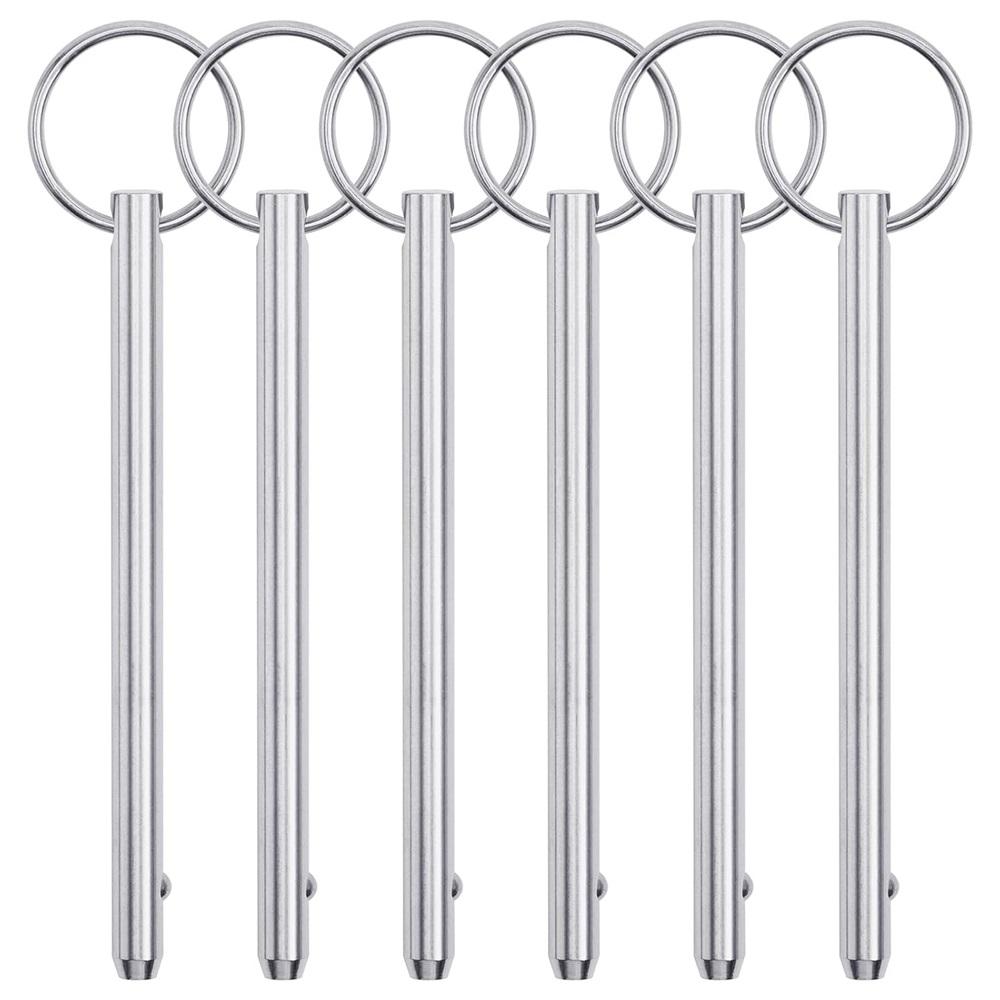 316 Stainless Steel Quick Release Pin, Bimini Top Pin, Marine Hardware, 4-piece Set.