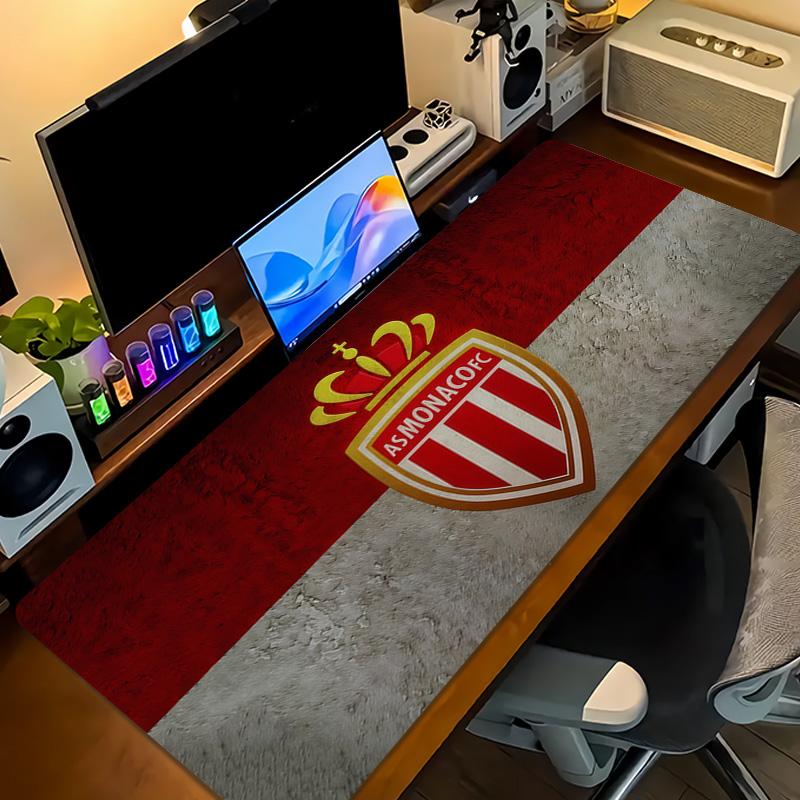 AS Monaco Print  Cushion Non-slip Laptop Tablet Big Mousepad XXL Mat Mini PC Playmat With Lock edge