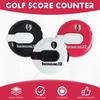 HCSKOSS 3Pcs Mini Golf Score Counter Golf Stroke Counter, One