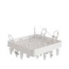 OIMG Multi-clip Laundry Drying Rack with Shoe Hanger