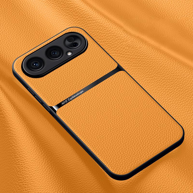 Capa com Textura de Couro Fosco e Estrutura Flexível para Honor 500 400 300 200 100 Lite Magic 8 7 6 5 4 Pro Capa Protetora Magnética