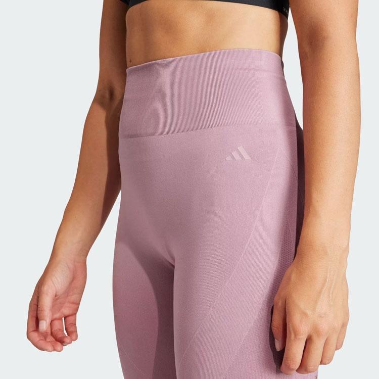 (WMNS) adidas Yoga Seamless 7/8 Leggings Asia Sizing 'Pink' Women's HY3858