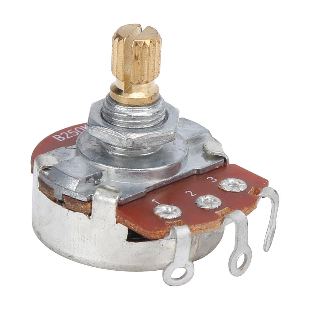 Guitar Potentiometers Audio Volume Taper Pot for Electric Bass Musical Instrument Accessories