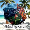 Custom Name Personalized Batman Print Umbrella, Auto Open Close, 8‑Rib Sturdy Frame, Commute Camping Hiking Use, Birthday Gift