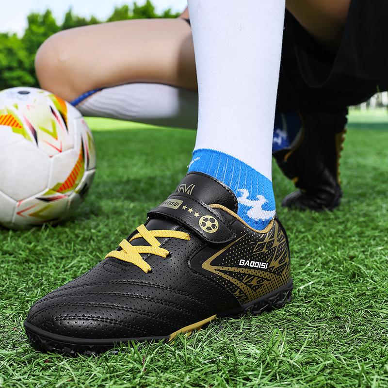 Kids Soccer Shoes Boys Football Shoes Training Artificial Captain Football Shoes Kids Football Shoes