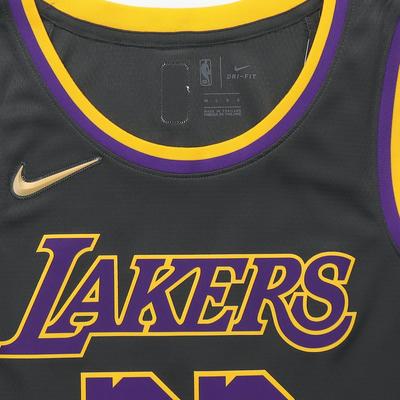 Nike Swingman Basketballtrikot Herren Schwarz CN9929-013