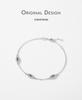 Modian S925 Sterling Silver Devil's Eye Diamond Bracelet for Women - Light Luxury European American Style.