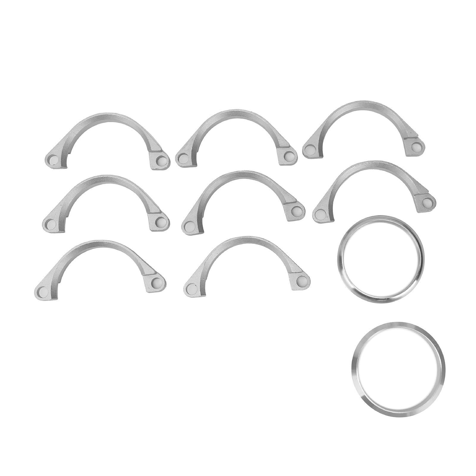 

Exhaust Pipe Clamp Metal Car Accessory 0747180984712 Replacement for E46 M3 2000‑2006