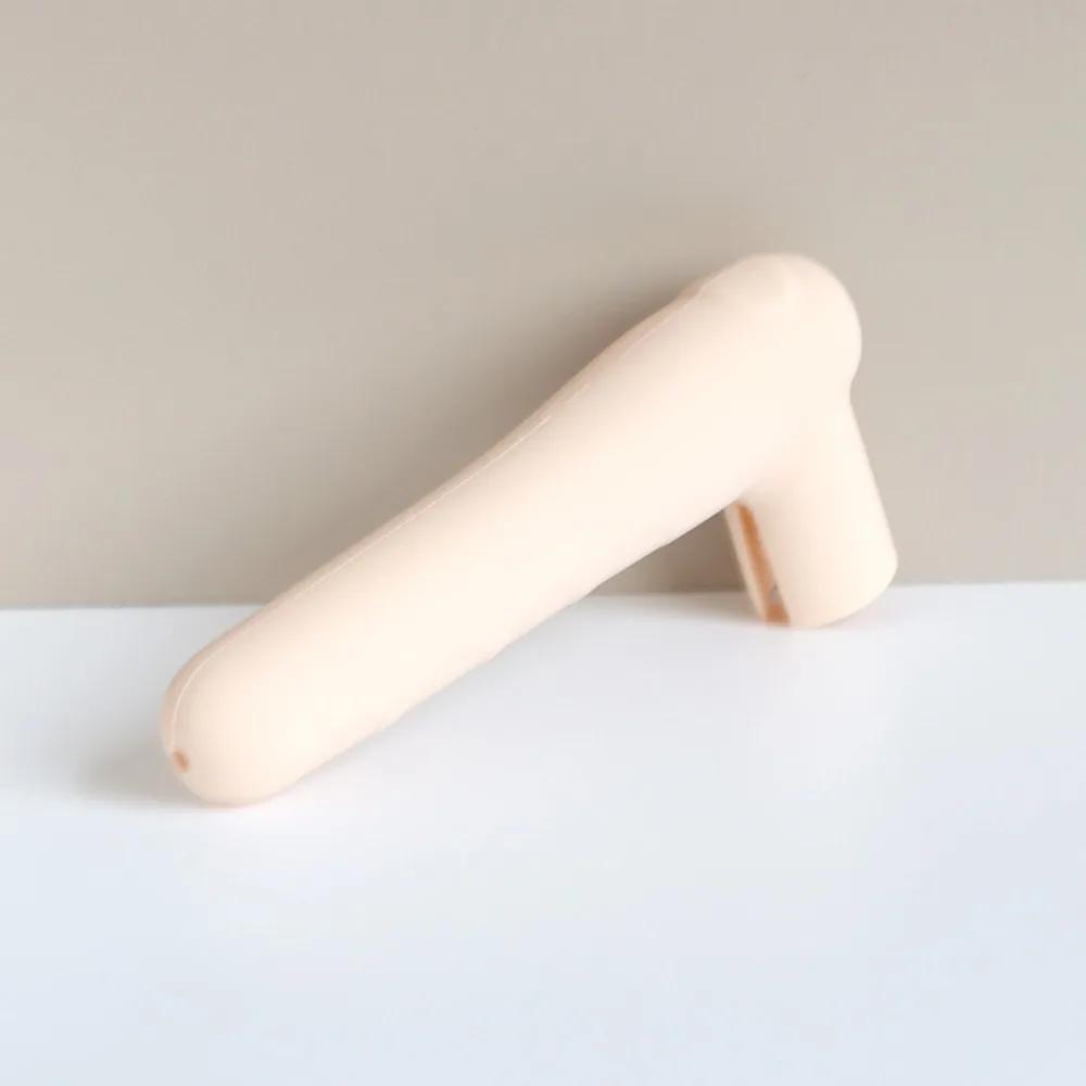 Tragbarer Silikon-Türgriffschutz Anti-Kollisions-Antistatik-Türknaufschutz Geräuscharm Rutschfest Türknaufhülle für Zuhause