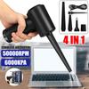 68W 50000RPM Cordless Compressed Air Duster Vacuum Pump Electric Canned Air Spray Blower for Computer Keyboard Cleaning