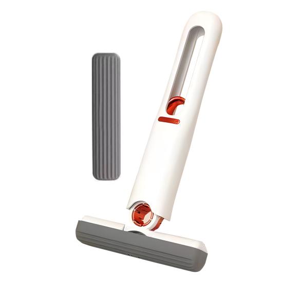 Taşınabilir Kendinden Sıkmalı Mini Mop Hızlı Temizlik Teleskopik Ellersiz Süngerli Silecek Güçlü Emici Kendinden Sıkmalı Mini Mop