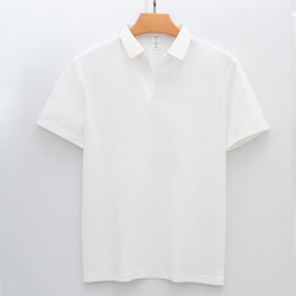 Polo Blouse Moisture-absorbing Quick-drying T-shirt Short-sleeved Antibacterial Cool Polo Blouse Men