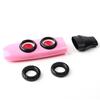 Wear-resistant Kazoo Instrument Double Hole Design ABS Kazoo Instrument Colored Kazoos  Music Gift