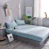 Simple Solid Color Mattress Three-Piece Digital Printing Bedding Set Mattress Three-Piece Set Children And Adults