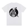 2025 New Summer Casual Short Sleeve T-Shir Print Cotton Regular Fit Round Neck Breathable Loose Unisex Tee Men Women Clothing