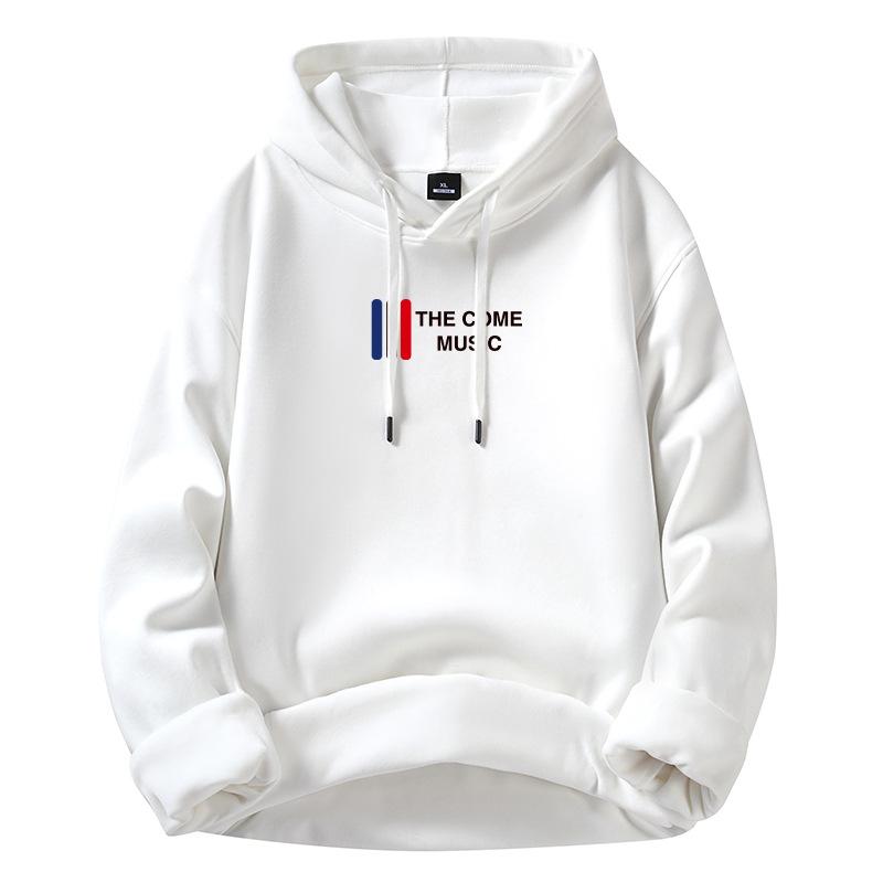 Módní teplá pánská mikina s kapucí, zateplená mikina, pánská nová bavlněná svetr, zahuštěná volná bunda