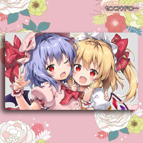 

Senkou Draw Card Game Playmat, Touhou Project, Flandre Scarlet, Rubber Playmat, No Card Frame (60cm * 35cm * 0.2cm)