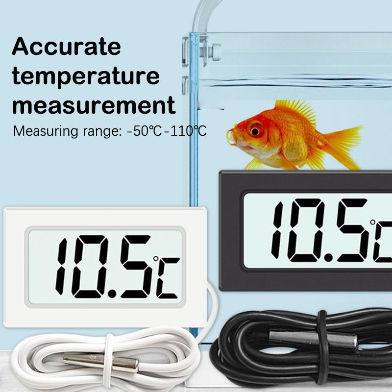 1M Lcd Digital Thermometer With Waterproof Probe Celsius/Fahrenheit Temperature Sensor For Fridge Refrigerator Aquarium