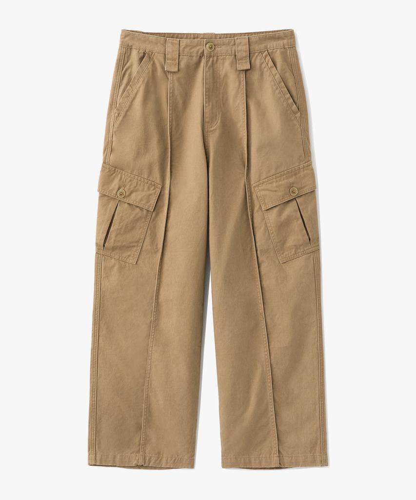 SUARE Curved Cargo Wide Pants - 3 Colors