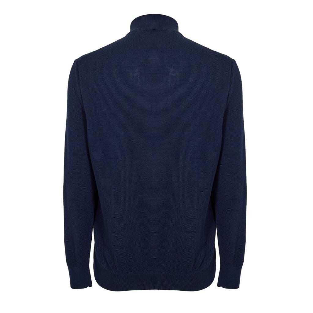 BOSS Mens Ebrando-P Knitted Half Zip Jumper
